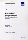 Cover: Leittechnik und Informationslogistik - utzverlag GmbH