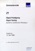 Cover: Rapid Prototyping - Rapid Tooling - utzverlag GmbH