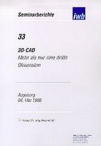 Enlarge image Cover: 3D-CAD - utzverlag GmbH