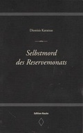Cover: Selbstmord des Reservemonats - Buchlabor