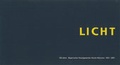 Cover: Licht - Bayerischer Kunstgewerbever.
