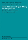 Cover: Zeitrichtlinien zur Begutachtung des Pflegebedarfs - Mabuse