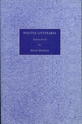 Cover: Politia litteraria - Galda Verlag