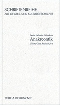 Cover: Anakreontik - Hallescher Vlg