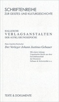 Cover: Hallesche Verlagsanstalten der Aufkl&auml;rungsepoche - Hallescher Vlg