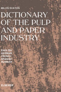 Abbildung von: Dictionary of the Pulp and Paper Industry - Elsevier