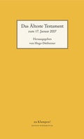 Cover: Das &auml;lteste Testament - zu Klampen Verlag