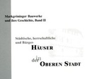 Cover: Markgr&ouml;ninger Bauwerke und ihre Geschichte - Stadt Markgr&ouml;ningen