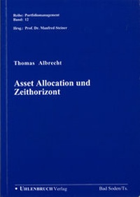 Enlarge image Cover: Asset Allocation und Zeithorizont - Uhlenbruch