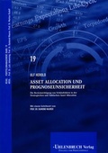 Cover: Asset Allocation und Prognoseunsicherheit - Uhlenbruch
