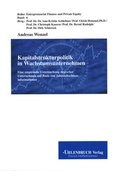 Cover: Kapitalstrukturpolitik in Wachstumsunternehmen - Uhlenbruch