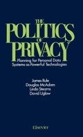 Cover: The Politics of Privacy - Elsevier