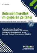 Cover: Unternehmensethik im globalen Zeitalter - Kunsthaus Verlag