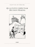 Cover: Qualitative Aspects of Decision Making - Pabst Science Publishers