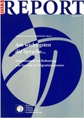 Cover: Am wichtigsten die Sprache... - PRIF - Leibniz-Institut f&uuml;r Friedens- und Konfliktforschung