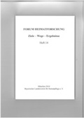 Cover: Neues, Wichtiges, Interessantes aus den Staatlichen Archiven Bayerns - Bayerischer Landesverein f. Heimatpflege