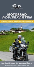 Cover: Motorrad Powerkarten S&uuml;ddeutschland und &Ouml;sterreich - Highlights-Verlag