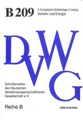 Cover: Verkehr und Energie - Deutsche Verkehrswiss. Gesellsch.