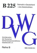 Cover: Telematik in Deutschland - eine Zwischenbilanz - Deutsche Verkehrswiss. Gesellsch.