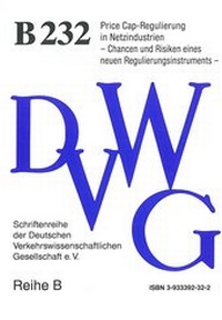Enlarge image Cover: Price Cap-Regulierung in Netzindustrien - Deutsche Verkehrswiss. Gesellsch.