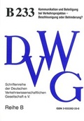 Cover: Kommunikation und Beteiligung bei Verkehrsprojekten - Beschleunigung oder Behinderung? - Deutsche Verkehrswiss. Gesellsch.