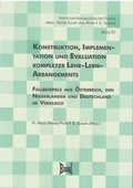 Cover: Konstruktion, Implementation und Evaluation komplexer Lehr-Lernarrangements - Eusl