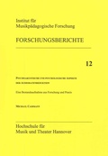 Cover: Psychoakustische und psychologische Aspekte der Audiodatenreduktion - Hochschule f. Musik, Theater u. Medien Hannover