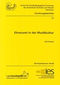 Cover: Ehrenamt in der Musikkultur - Hochschule f. Musik, Theater u. Medien Hannover