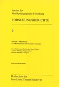 Cover: Musik-Montage - wie Komponisten mit Tradition umgehen - Hochschule f. Musik, Theater u. Medien Hannover