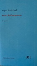 Cover: Kurzer Reifungsprozess - Pongratz, T