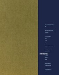 Enlarge image Cover: Multimedia-Box "Robert Lax" - Belleville