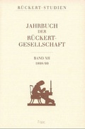 Cover: Jahrbuch der R&uuml;ckert Gesellschaft - Ergon