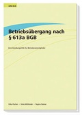Cover: Betriebs&uuml;bergang nach &sect; 613a BGB - ver.di Bildung + Beratung