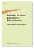 Cover: Rechte des Betriebsrats bei personellen Einzelma&szlig;nahmen - ver.di Bildung + Beratung