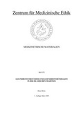 Cover: Gesundheitsvertst&auml;ndnis und Gesundheitsm&uuml;ndigkeit in der islamischen Tradition - Ruhr-Universit&auml;t Bochum. Zentrum f. Med. Ethik