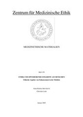 Cover: Ethik und optimierende Eingriffe am Menschen - Ruhr-Universit&auml;t Bochum. Zentrum f. Med. Ethik