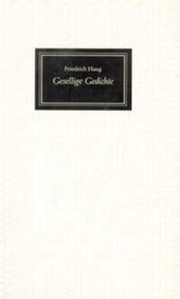 Enlarge image Cover: Gesellige Gedichte - Deutsche Schillerges.