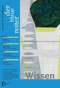 Cover: Der Blaue Reiter. Journal f&uuml;r Philosophie / Wissen - der blaue reiter Verlag f&uuml;r Philosophie