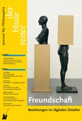Cover: Der Blaue Reiter. Journal f&uuml;r Philosophie / Freundschaft - der blaue reiter Verlag f&uuml;r Philosophie