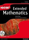 Cover: Heinemann IGCSE Extended Mathematics Student Book with Exam Cafe CD - Heinemann