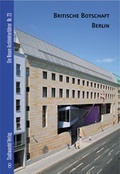 Cover: Britische Botschaft Berlin - Stadtwandel Verlag