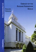 Cover: Embassy of the Russian Federation Berlin - Stadtwandel