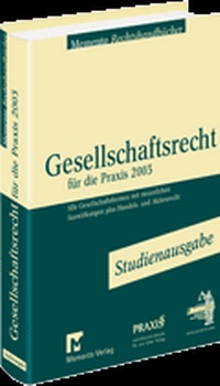 Abbildung von: Gesellschaftsrecht für die Praxis 2003 - MEMENTO