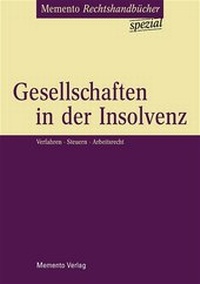 Abbildung von: Gesellschaften in der Insolvenz - MEMENTO