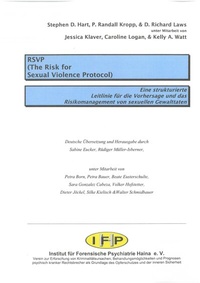 Enlarge image Cover: RSVP (The Risk for Sexual Violence Protocol) - Institut f. Forensische Psychiat. Haina