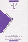 Cover: Die Rolle sozialer Unterst&uuml;tzung bei der Aufnahme und Fortf&uuml;hrung gesundheitsbezogenen Verhaltens - Verlag Empirische P&auml;dagogik