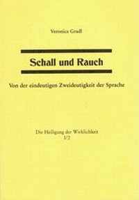 Enlarge image Cover: Schall und Rauch - Gradl, V