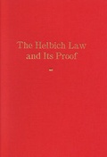 Cover: The Helbich Law and its Proof - Burgverlag - Wien