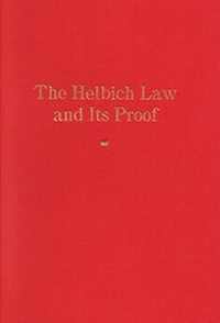 Enlarge image Cover: The Helbich Law and its Proof - Burgverlag - Wien