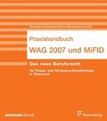 Cover: Praxishandbuch WAG 2007 und MiFID - Finanzverlag